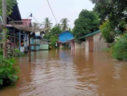 Polres Monitor Banjir Di Tanah Pinoh