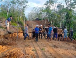 Kecewa Lahan Cakrawala Lakukan Penanaman Tanpa Izin, Warga Manggala Pagar Jalan
