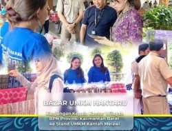 Bazar UMKM Kanwil BPN Kalbar, Kantah Melawi Hadirkan Produk UMKM dari Desa Binaan Reforma Agraria