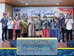 Kantor Wilayah Badan Pertanahan Nasional Provinsi Kalimantan Barat Gelar Pisah Sambut Pejabat Eselon III