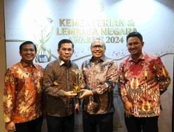 Kementerian ATR/BPN Terima Penghargaan Pelayanan dan Komunikasi Publik dari iNews TV