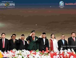 Menteri AHY Hadiri Upacara Peringatan HUT TNI Ke-79 di Monas