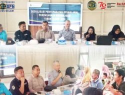 Kantah Melawi Bersama Kanwil BPN Kalbar Gelar Sosialisasi Desain Awal Perencanaan Konsolidasi Tanah 2024