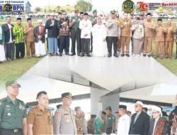 Jajaran Pegawai Kantor Kantah Melawi Ikuti Apel Peringatan Hari Santri Tingkat Melawi 2024