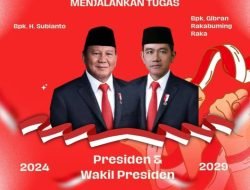 Segenap Jajaran Kantor Pertanahan Melawi Mengucapkan Selamat Menjalankan Tugas kepada Prabowo Subianto dan Gibran Rakabuming Raka
