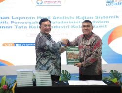 Kementerian ATR/BPN Terima Laporan Hasil Kajian Sistemik Pencegahan Maladministrasi dalam Layanan Tata Kelola Industri Kelapa Sawit dari Ombudsman RI