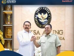 Menteri Nusron Temui Jaksa Agung Bahas Pemberantasan Mafia Tanah