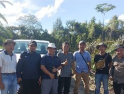 Kantah Melawi Lakukan Pemantauan Tanah Terindikasi Terlantar pada PT RKA