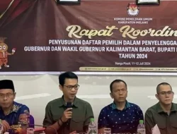 Rakor Penyusunan Daftar Pemilih, KPU Ungkap Potensi Jumlah Pemilih Melawi