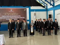 55 Anggota PPK untuk Pilkada Serentak 2024 Dilantik KPU Melawi