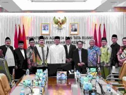 Rakor dengan Lembaga dan Organisasi Keagamaan Islam, Menteri Nusron Komitmen Percepat Sertipikasi Tanah Wakaf