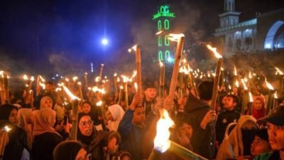 Sambut Ramadhan, Cahaya Obor Akan Menerangi Jalanan Kota Juang