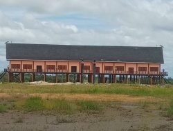Berdiri Kokoh, Rumah Adat Dayak Diresmikan Bersamaan dengan PGD 2025?