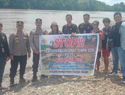 Polisi Sisir Aliran Sungai Melawi Tak Temukan Aktivitas PETI
