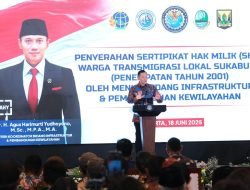 Menko AHY: Tanpa Kepastian Tanah Tak Akan Ada Pembangunan