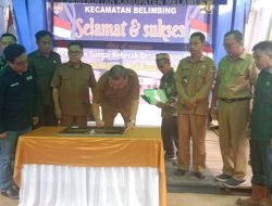 Komitmen Pengembangan Infrastruktur, Bupati Resmikan Jembatan Rangka Baja Sungai Keberak 2