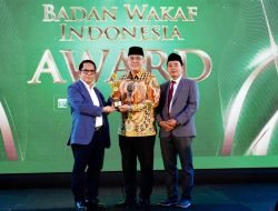 Kementerian ATR/BPN Raih Penghargaan Pendukung Percepatan Sertifikasi Tanah Wakaf oleh BWI Awards