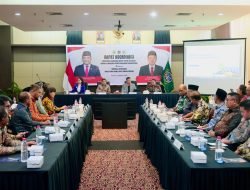 Rakor di Maluku Utara, Menteri Nusron Tekankan Pentingnya Dukungan Pemda dalam Pembuatan Sertipikat Tanah