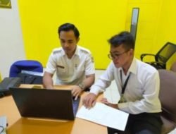 Bendahara Sekretariat DPRD Melawi Kunjungi KP2KP Nanga Pinoh Bahas e-Bupot