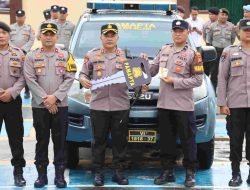 Kapolres Melawi Serahkan Kendaraan Operasional untuk Perkuat Kinerja Satgas Pamapta