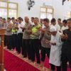 Solidaritas Kemanusiaan, Polres Melawi Gelar Doa Bersama dan Sholat Gaib bagi Korban Bencana Alam Nasional