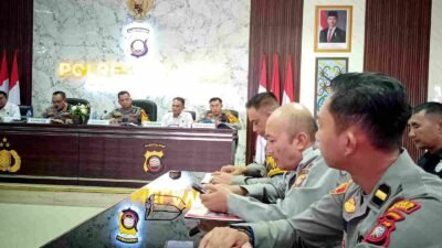 AKP Ambril dan Iptu Judi Efendi Resmi Pindah Tugas, Polres Melawi Gelar Pamitan dengan Media