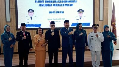 Rotasi Jabatan Awal Tahun, Bupati Dadi Lantik Pejabat BKPSDM dan Camat Nanga Pinoh: Minta Pelayanan Publik Semakin Optimal