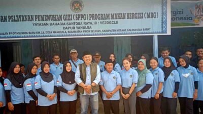 Yayasan Bahagia Santosa Raya Kelola 10 Dapur MBG di Melawi, Sasar 13 Ribu Penerima Manfaat