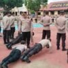 Kapolres Melawi Cek Disiplin dan Kesiapan Personel Saat Apel Pagi