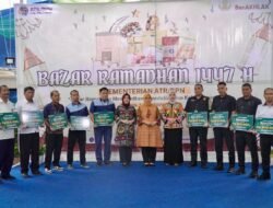 Kementerian ATR/BPN Berikan Santunan untuk Pegawai dalam Momen Bazar Ramadan 1447 H