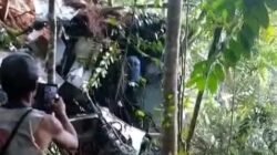 Puing Helikopter PK-CFX Ditemukan, Evakuasi Terkendala Medan Terjal