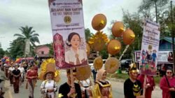 Semarak Pawai Busana Nusantara Meriahkan Peringatan Hari Kartini ke-147 di Melawi