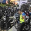 Razia Knalpot Brong dan Balap Liar, 21 Kendaraan Diamankan