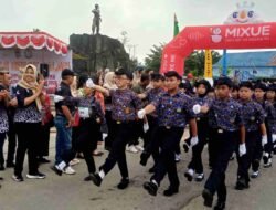 PPI Melawi Dorong Pembinaan Karakter Pelajar melalui Lomba Gerak Jalan dan LKKB