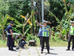 Satlantas Polres Melawi Petakan Lima Titik Rawan Kecelakaan, Pasang Speed Trap