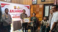 Hormati Jasa Pendahulu, Polres Melawi Laksanakan Anjangsana ke Kediaman Purnawirawan dan Warakawuri