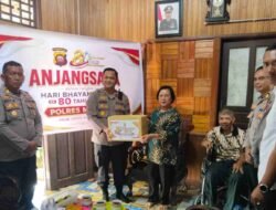 Hormati Jasa Pendahulu, Polres Melawi Laksanakan Anjangsana ke Kediaman Purnawirawan dan Warakawuri