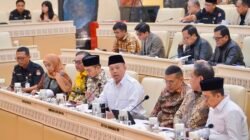 Nusron Laporkan Realisasi Anggaran Kementerian ATR/BPN Tahun 2025 kepada Komisi II DPR RI