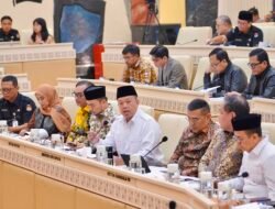 Nusron Laporkan Realisasi Anggaran Kementerian ATR/BPN Tahun 2025 kepada Komisi II DPR RI