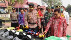 Karhutla Jadi Perhatian, Polres Melawi Gelar Apel Aman Nusa II Kapuas 2026, Wabup Malin: Pencegahan Harus Menjadi Prioritas