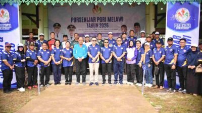 700 Guru Meriahkan Porsenijar PGRI Melawi 2026, Bidik Juara Umum Tingkat Provinsi