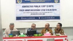 Pemkab Melawi Himpun Masukan Publik untuk Penyusunan RDTR dan KLHS Perkotaan Nanga Pinoh