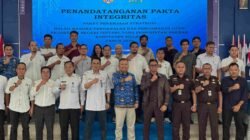 Kawal 10 Proyek Strategis, Pemkab Melawi Teken Pakta Integritas dengan Kejari Sintang